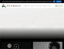 Tablet Screenshot of petrolo.it